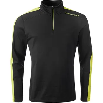 Triko 1/2 zip funkční Fischer Golm Velikost: XL černá