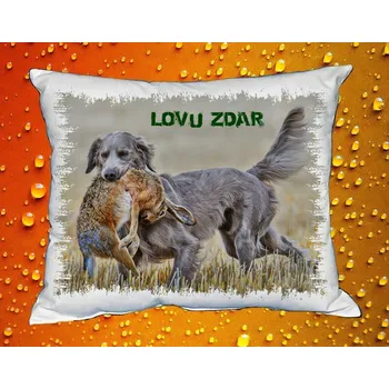 Dekorativní polštářek Polštářek pro myslivce č. 82 (MYSLIVECKÝ POLŠTÁŘ)