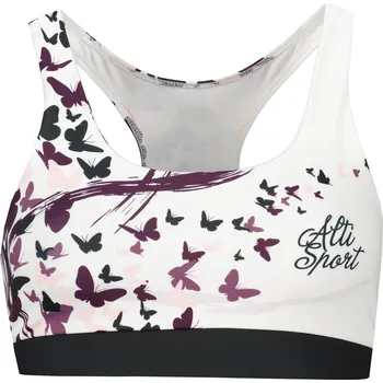 Podprsenka Dámská sportovní podprsenka premium ALTISPORT VOJ/ALW022POD01 BÍLÁ M