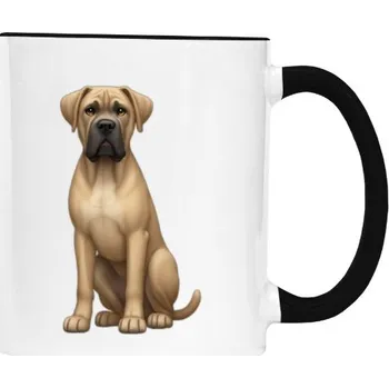 Pánské tričko Hrnek malý barevný s potiskem Plavý Cane Corso