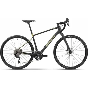 Silniční kolo Ghost Asket Essential AL 2024 (Black/Green)