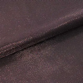 Úplet POP STAR černý, fialovo-stříbrný lurex, š.145