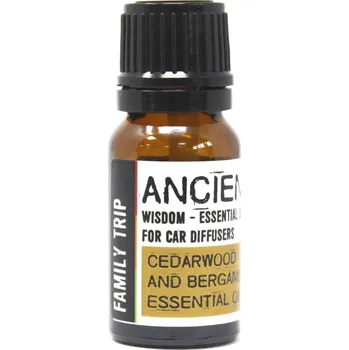 Vonný olej Ancient Wisdom Vonný esenciální olej Rodinný Výlet Směs pro auto difuzéry, 10 ml