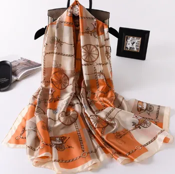 Šála Dámská hedvábná šála č. 64