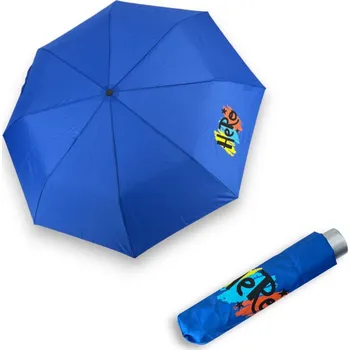 Doppler Mini Light Kids Crystal Blue Hero - dětský skládací deštník