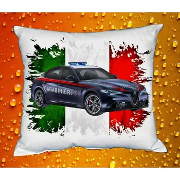 Dekorativní polštářek Polštářek POLICIE Itálie I