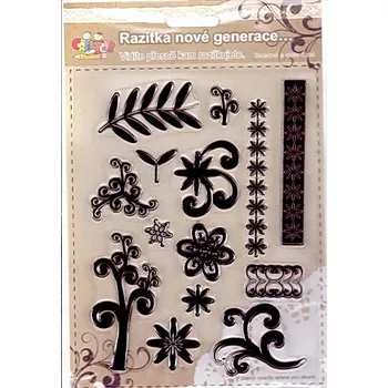 Razítko SMT Creatoys Silikonová gelová razítka - Moderní ornamenty