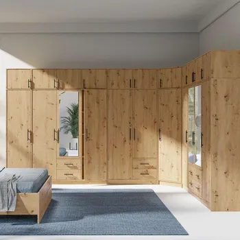 Šatní skříň SMART r | sestava šatních skříní | 345x295 cm | artisan