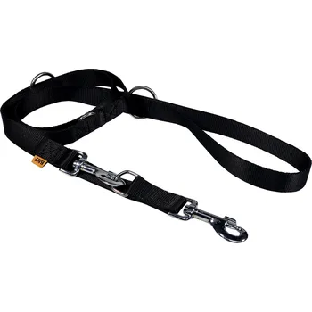 Vodítko pro psa BAFPET Popruhová přepínací vodítka JEDNOBAREVNÁ Barva: Černá, Rozměr: 20mm x 240cm 18303J