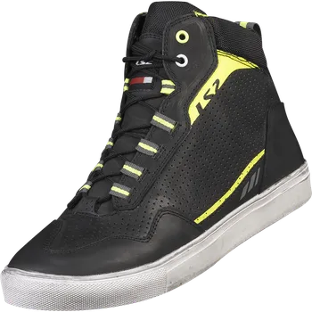 Moto obuv LS2 ZOE LADY BOOTS BLACK H-V YELLOW
