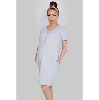 Dámská noční košile Dámská noční košile Mitex Mama Dress K PEONY S
