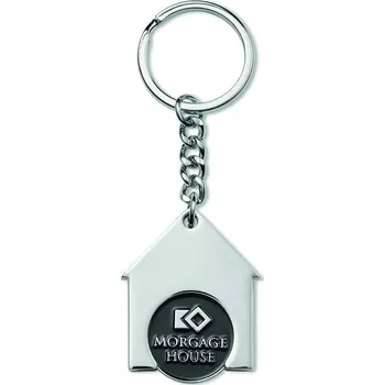 Přívěšek ve tvaru domečku se zakázkovým žetonem