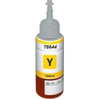 Lahev s inkoustem Epson T6644, žlutá (yellow), kompatibilní