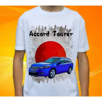 Pánské tričko tričko Honda Accord Tourer 134 (triko s osobním autem)