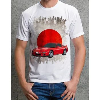 Pánské tričko tričko Mazda RX-7 158 (triko s osobním autem)