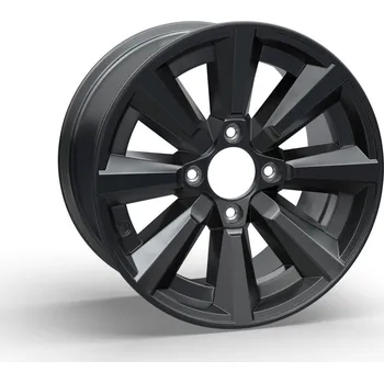 Ráfek na kolo Přední a zadní ráfek YAMAHA z hliníkové slitiny 10x14 palců (matný černý)