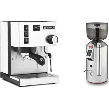 Kávovar Rancilio Silvia E, white + La Pavoni Cilindro