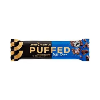 Leader Puffed 40 g milk choco Varianta: toffee