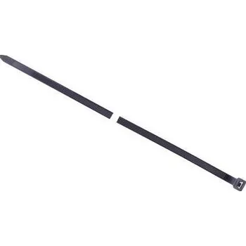 Stahovací páska Stahovací pásky černé 9mm/75cm(10ks)