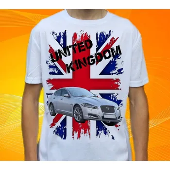 Pánské tričko tričko Jaguar XF 140 (triko s osobním autem)