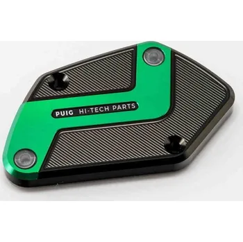 Brzda pro motocykl Krytka brzdové nádobky PUIG 9273V zelená