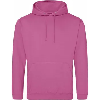 Pánská mikina Pánská klokanka Just Hoods s dvojitou kapucí Barva: fialová růžově, Velikost: XS JH001