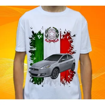 Pánské tričko tričko Fiat Bravo 134 (tričko s osobním autem )