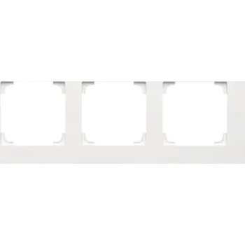 Rámeček trojnásobný Simon 55 Line bílá matná