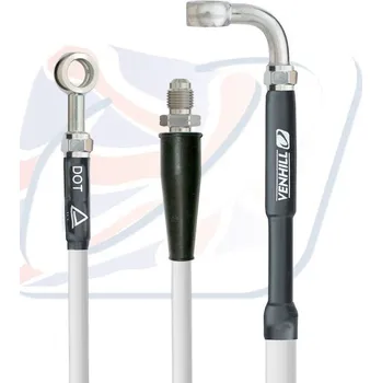 Hadice zadní brzdy Venhill K02-2-030/P-WT bílá