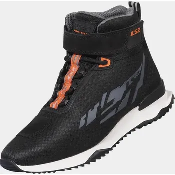 Moto oblečení LS2 ACRUX MAN BOOTS BLACK H-V ORANGE 39