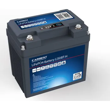 Příslušenství ke karavanu Carbest LiFe PO4 baterie Carbest Li50BT-H