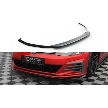 Karosérie Spojler pod nárazník lipa V.4 Volkswagen Golf GTI Mk7 Facelift černý leský plast