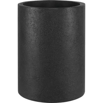 Květináč Květináč plastový Geli Rondo High 39 x 39 x 54 cm antracitový