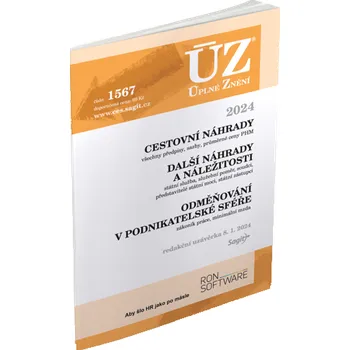 ÚZ 1567: Cestovní náhrady - Nakladatelství Sagit (2024, brožovaná)
