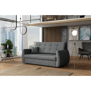 Pohovka Nábytek PEGAS s.r.o. Pohovka Vivian Art III tmavě šedá