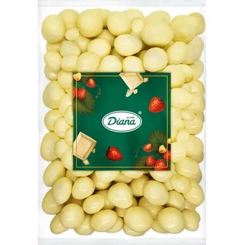 Diana Company Lyofilizované jahody v bílé čokoládě 1kg