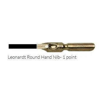 Umělecký štětec Manuscript Leonardt Round Hand Nibs - plochá kaligrafická perka 1 (3,15 mm)