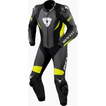 Moto kombinéza REVIT kombinéza CONTROL 1-dílná black/neon yellow - 48
