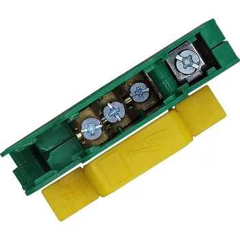 Rozvaděč ELEKTRO BEČOV Blok DTB 35/3×16 distribuční žluto-zelen UB3516.24