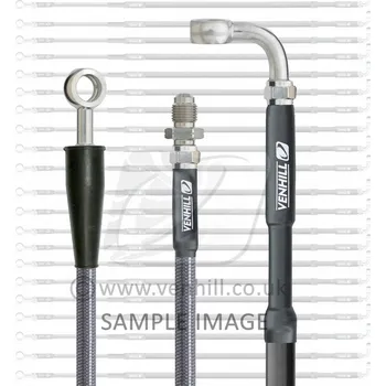 Hadice zadní brzdy Venhill Y01-2-018/P čirá barva