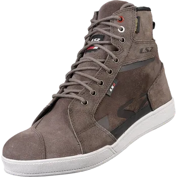 Moto obuv LS2 DOWNTOWN MAN BOOTS WP TAUPE 43