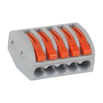 Krabicová svorka s páčkou (WAGO) 5x 0,75-2,5 PCT58105