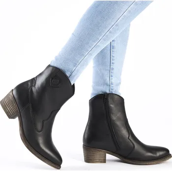 Dámská zimní obuv Dámská kotníková obuv 73150-01 Rieker černá Barva: schwarz, Velikost: 40