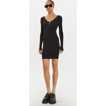 Dámské šaty Hugo Úpletové šaty 50527787 Černá Slim Fit S