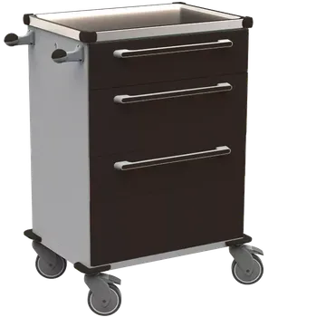 Stavební technika MOBI 52 N vozík zdravotnický, plast ABS, černá