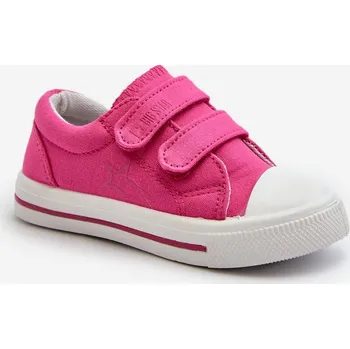 Chlapecké tenisky Dětské Tenisky Na Suchý Big Star NN374113 Fuksia Barva: Růžová, Velikost: 23