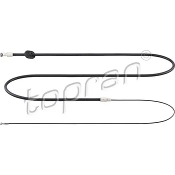 Lanko parkovací brzdy Tazne lanko, parkovaci brzda TOPRAN 408 406