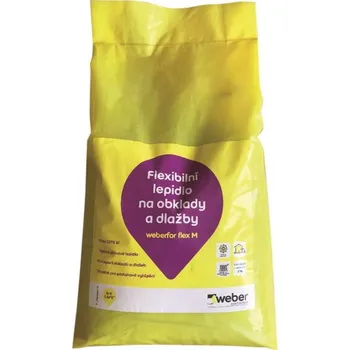 Průmyslové lepidlo Lepidlo flexibilní weberfor flex M C2TE S1 – 5 kg