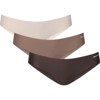 Kalhotky Dámské kalhotky Reebok BONDED BRIEF SUKI 3PK M Hnědá, Béžová