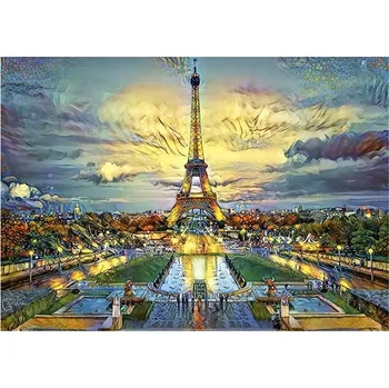 Puzzle EDUCA Puzzle Eiffelova věž 500 dílků